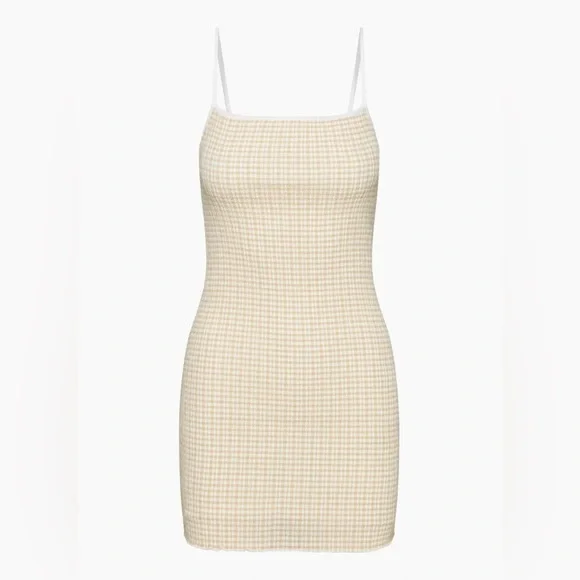 Aritzia Wilfred Jazz Seersucker Tank Mini Dress - Picture 4 of 12